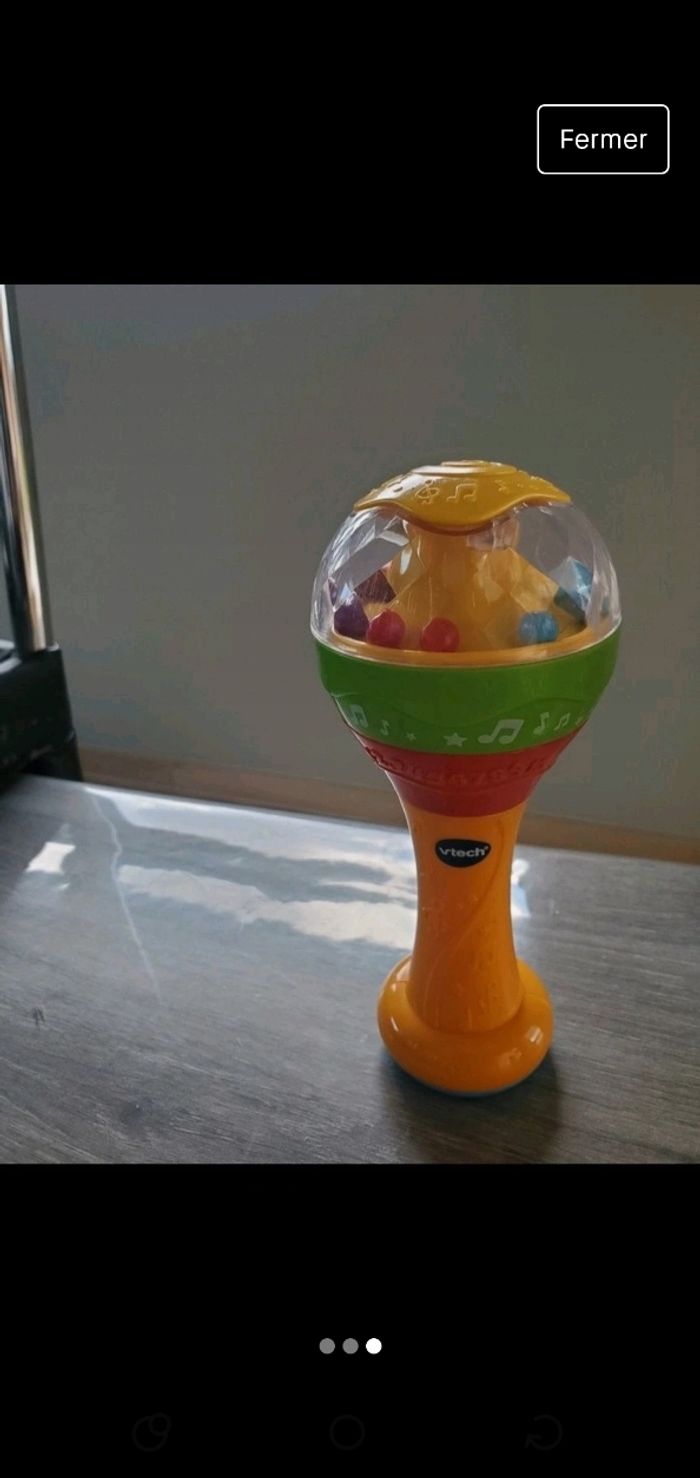 Hochet musical - Maracas Lumi Magiques - photo numéro 3