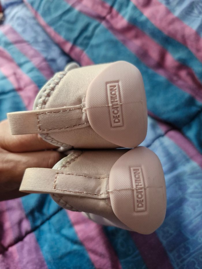 Petites basquets souples et légères rose pêche - photo numéro 6