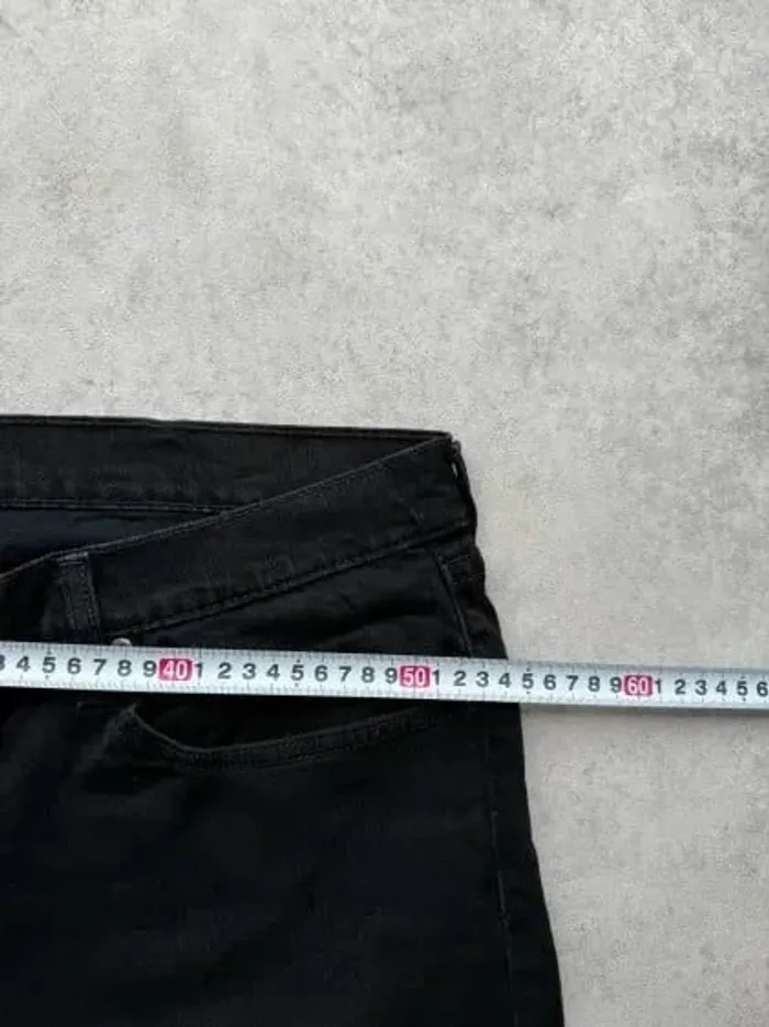 Jeans Levi's W38 FR48 L34 coupe droite noir Homme Men pan570b - photo numéro 3