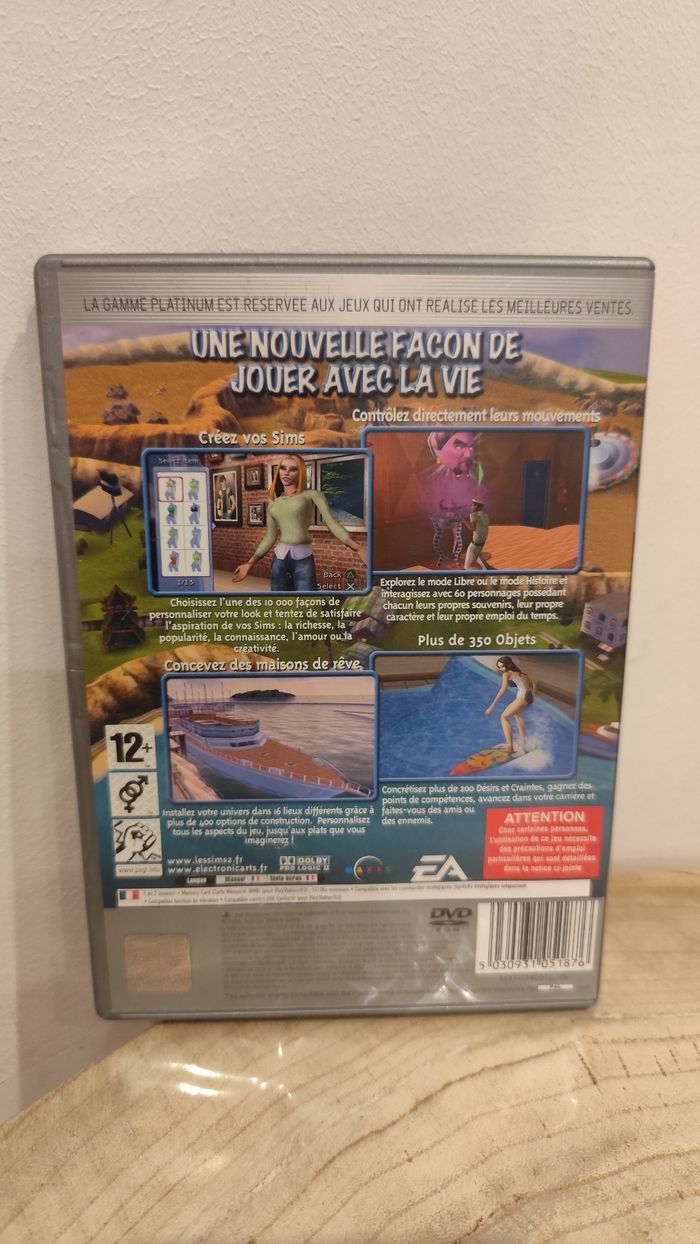 Jeu PS2 les Sims 2 - photo numéro 3