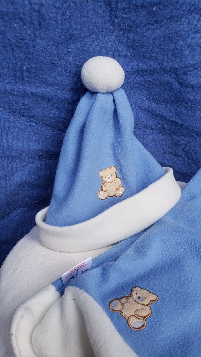 2 Ensembles Bonnet Et Gants D'hiver Pour Bébé | Bonnet Couvre-oreilles Et Moufles En Polaire Douce | Taille élastique Fille/garçon