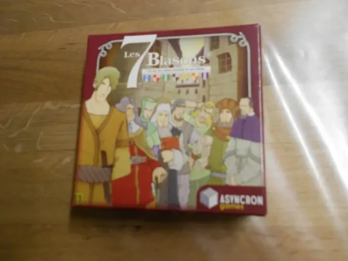 Jeu de cartes Les 7 Blasons des éditions Asyncron Games - photo numéro 2