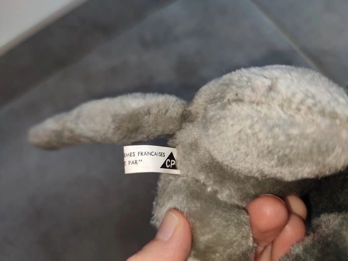 Peluche souris amoureuse vintage - photo numéro 4