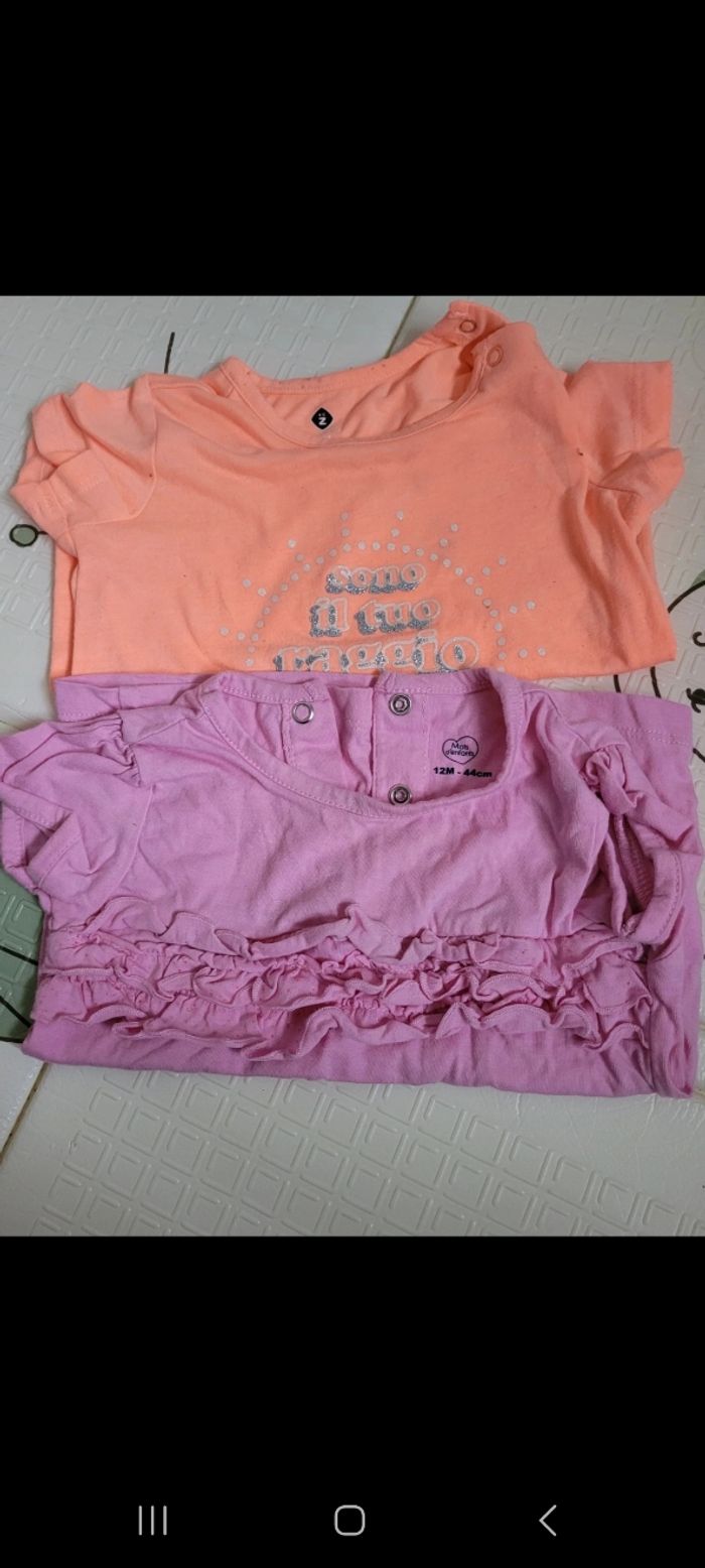 Lots  de 2 t-shirts