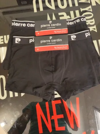 2 lots de 2 boxers pierre cardin