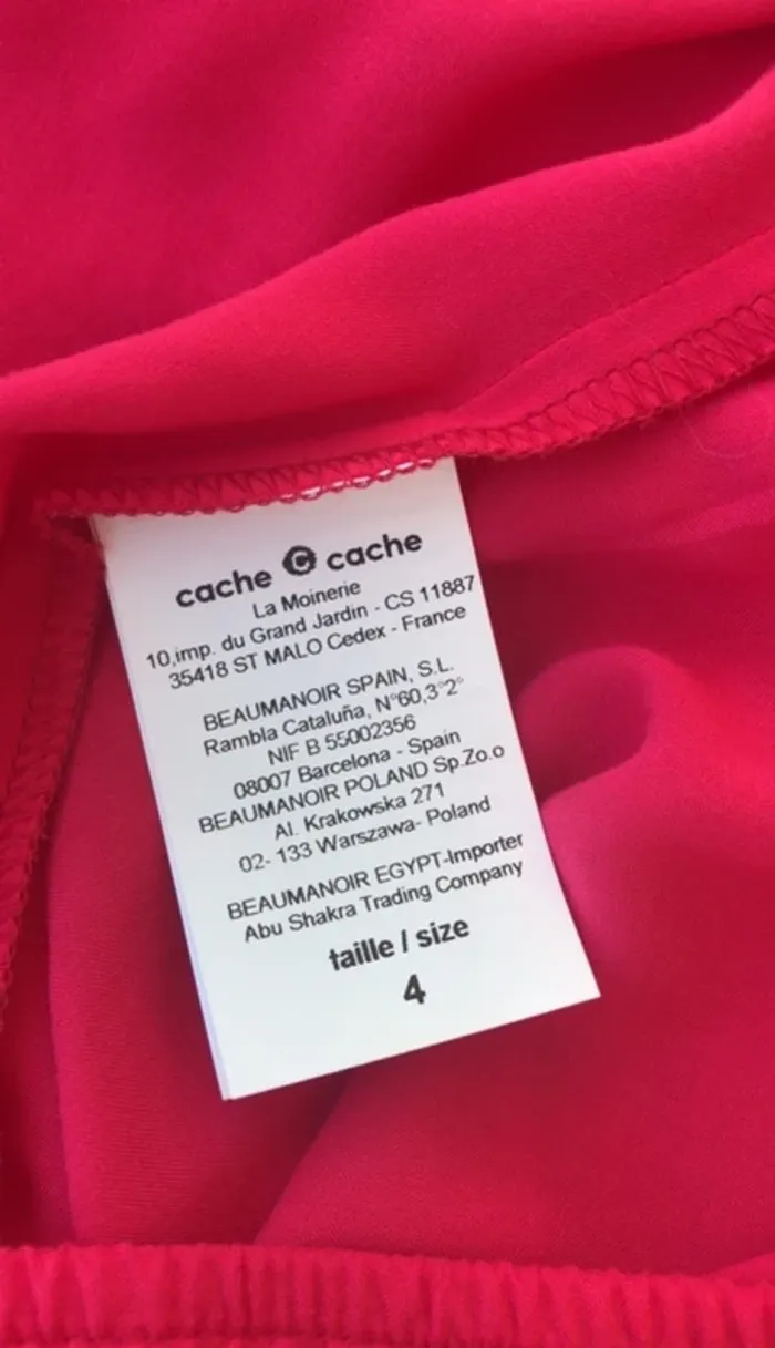 Blouse rose - photo numéro 11