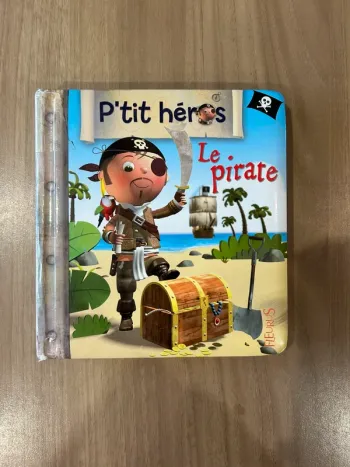 Livre p’tit héros le pirate
