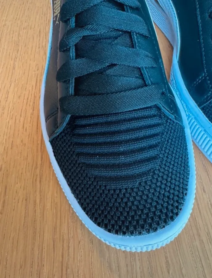 Puma Basket Sock EvoKnit noir et blanches taille 36 - photo numéro 9