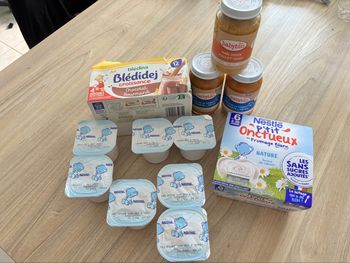 Lot bledidej yaourt et petits pots bébé