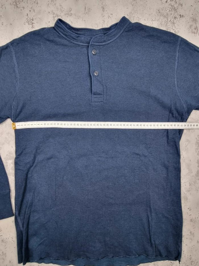 Pull col rond boutons L.L. Bean bleu marine, L Hommes - photo numéro 8
