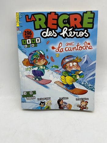 Magazine livre d’activité la recrée des heros Ariol Bande dessinée jeux activité  Tome 7  Idéal 7/12 ans  Prix boutique : 6€95