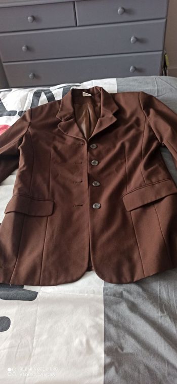 Tailleur marron t. 42