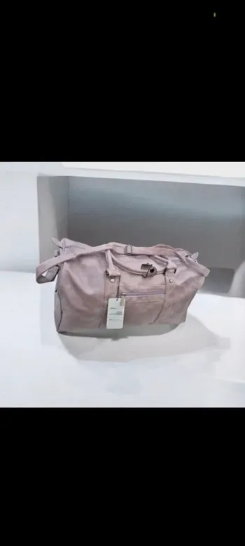 Sac de voyage neuf couleur parme