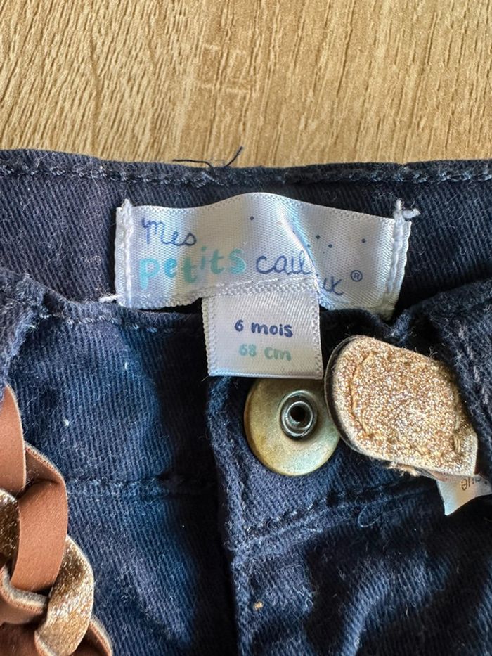 Lot de 3 pantalons 6mois - photo numéro 2