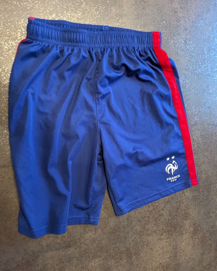 Short sport garçon FFF 14 ans