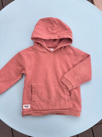 Sweat vieux rose - 3 ans
