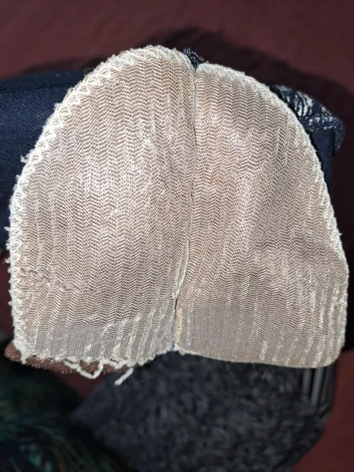 Tunique femme mouchetée et rayée épaulettes minces comme neuve tbe bleue blanche XXXL - photo numéro 5