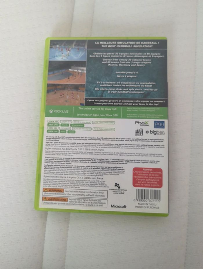 Jeux Xbox 360 handball challenge - photo numéro 2