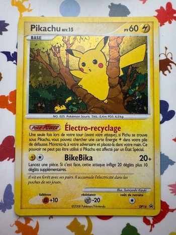 Carte Pokémon Pikachu DP16