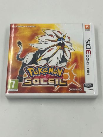 Jeu vidéo Pokémon Soleil sur console Nintendo 3Ds