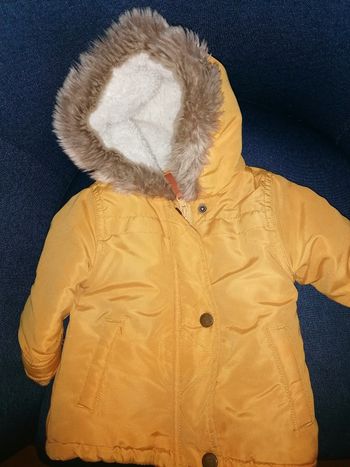 Manteau 6 mois chaud fourré