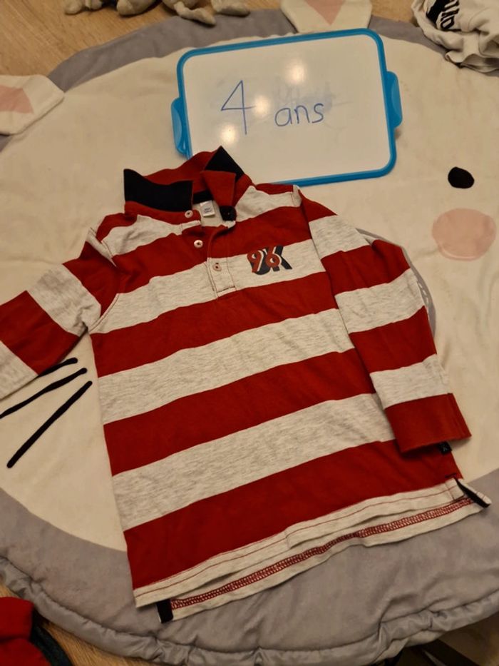 Polo grandes manches