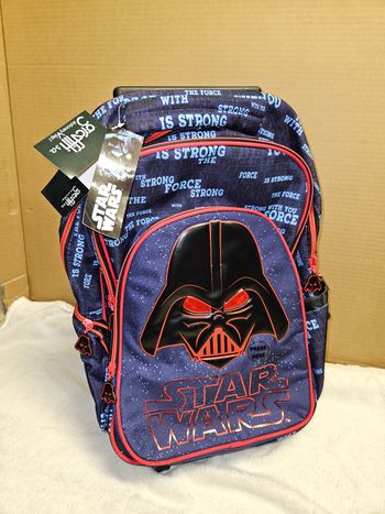 Sac a roulette - cartable disney graffiti star wars dark vador disneyland paris disney store 