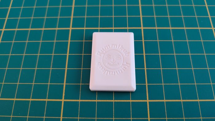 Tuile chiffre 9 neuf orange pièce détachée L'original Rummikub chiffres M&M Ventures 2014 #E31 - photo numéro 2