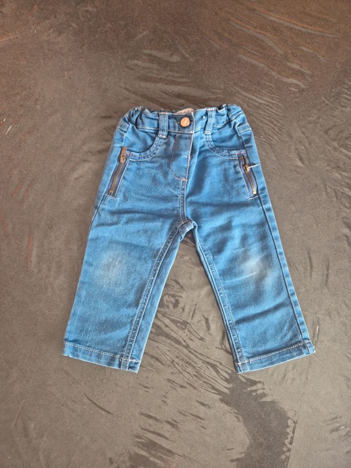 Jeans bleu clair fille