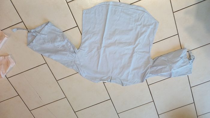 Tunique mango taille m.bleu ciel femme