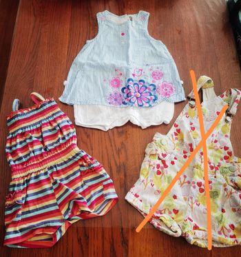 Lot salopette 12 mois