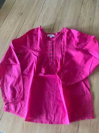 Blouse manches longues taille 8ans