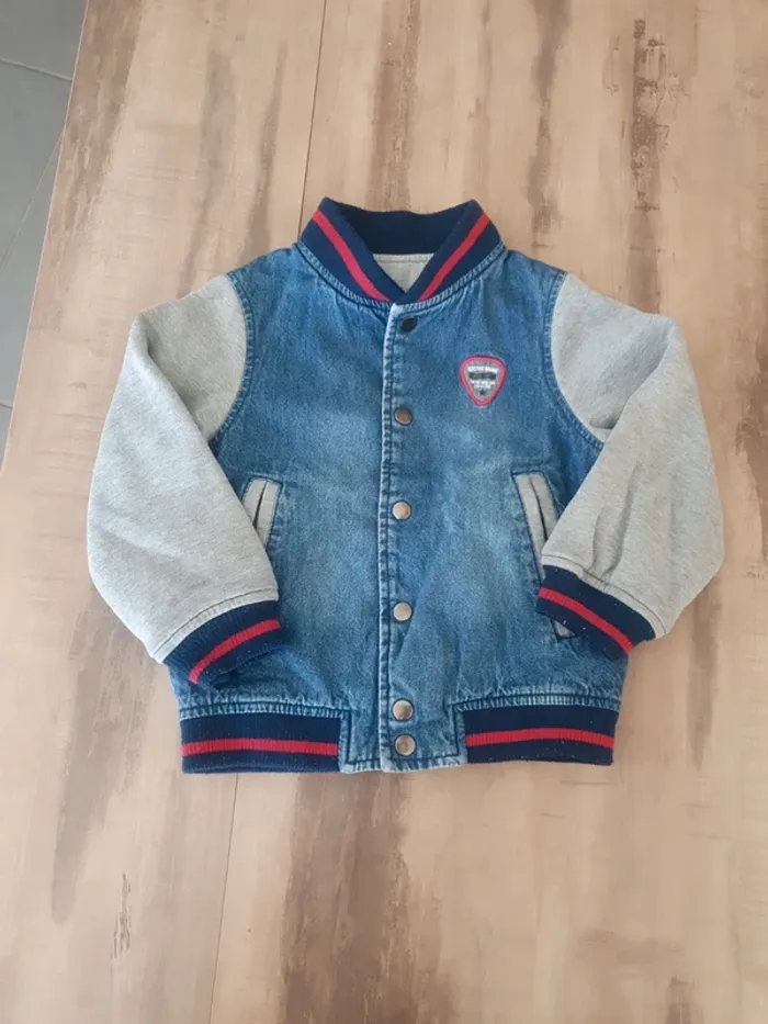 Veste jeans réversible