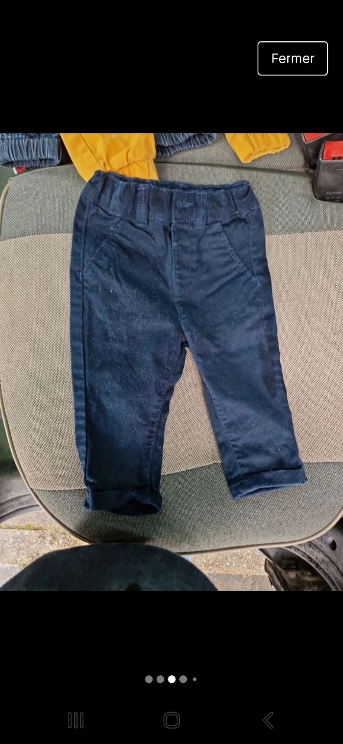 Vend lot de 10 pantalon taille 6 mois - photo numéro 7