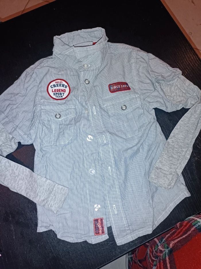 Chemise creeks 5 ans