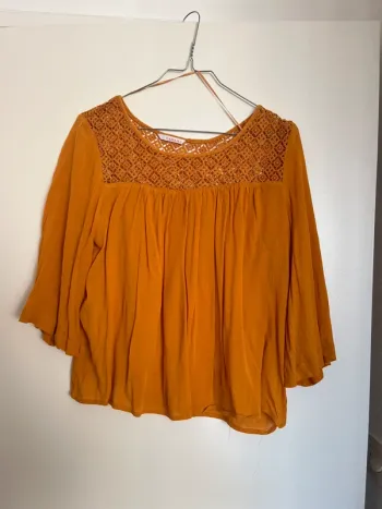 Blouse moutarde