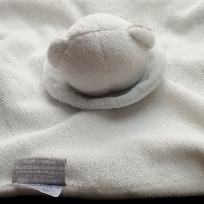 Doudou pour bébé avec anneau dentition - photo numéro 4
