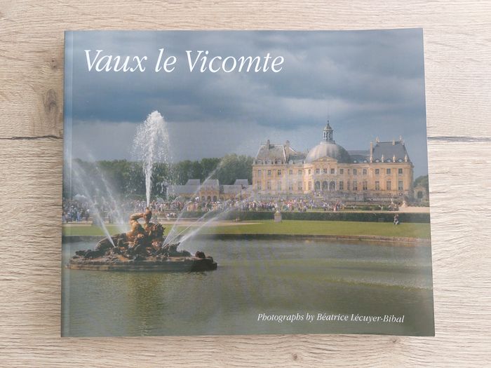 Livre de photos "Vaux le Vicomte" en anglais