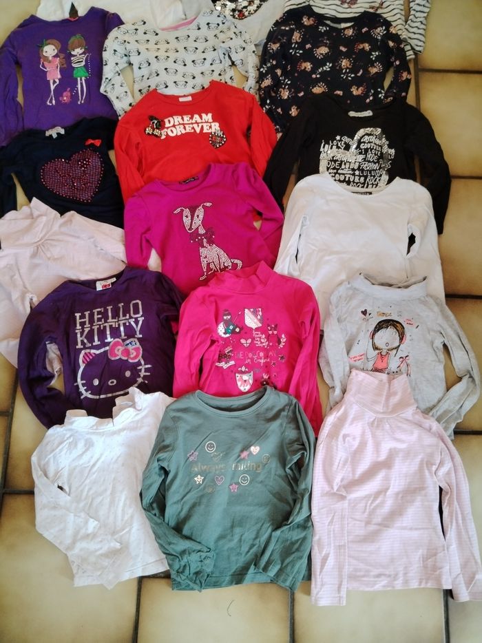 Lot de 18 tee-shirt à manche longue - photo numéro 3