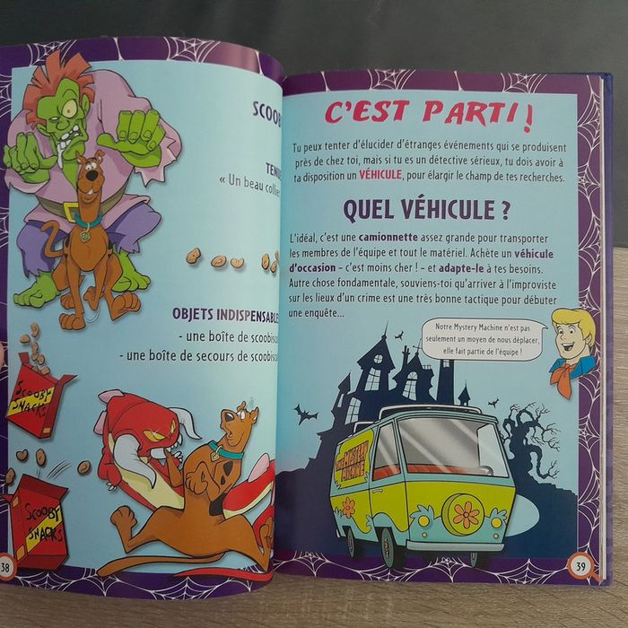 Scooby-Doo ! Le manuel du parfait détective - Panini books - photo numéro 4