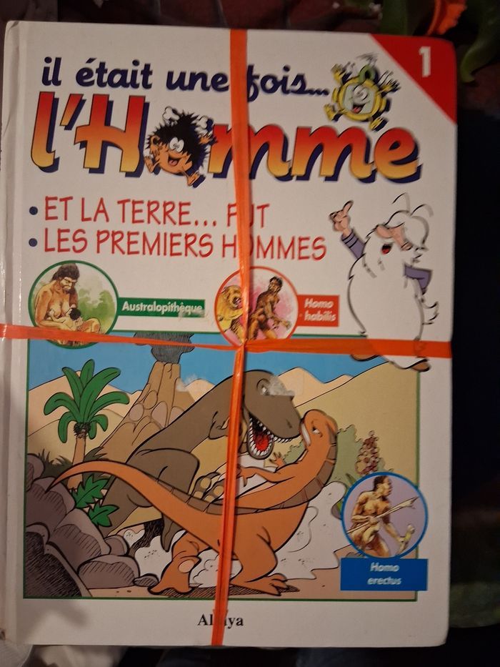 Lot de 13 livres il etait une fois l'homme