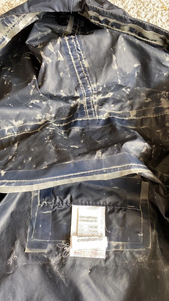 Imperméable type K-Way Quechua 12 ans - photo numéro 6