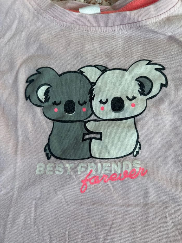 Pyjama deux pièces zeeman. 110/116 cm TBE - photo numéro 2