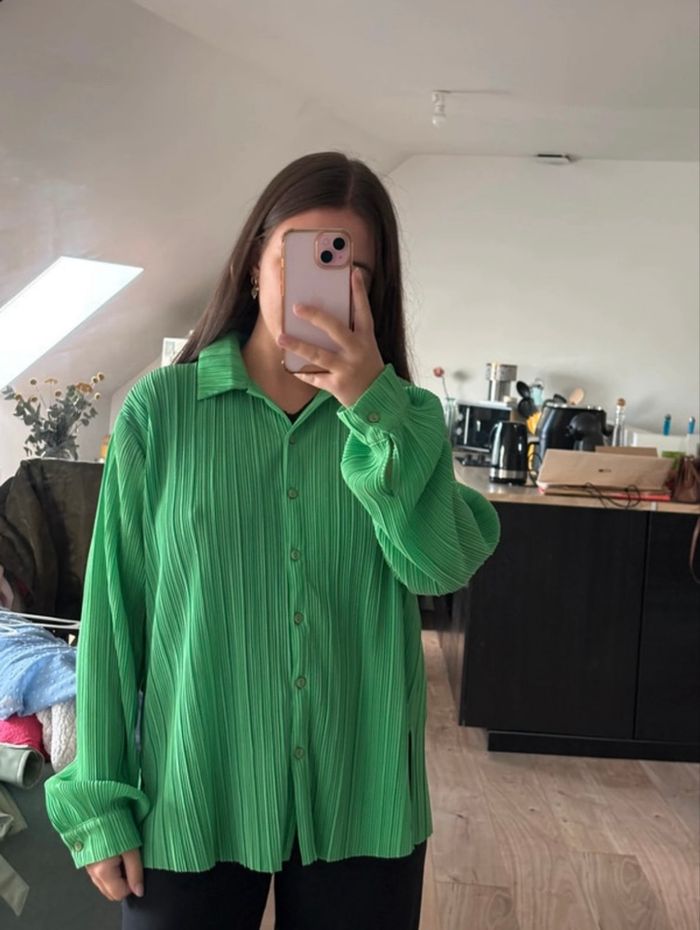 Chemise verte - photo numéro 2
