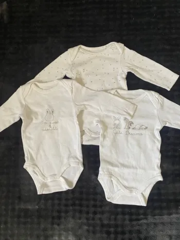 Lot de 3 bodies