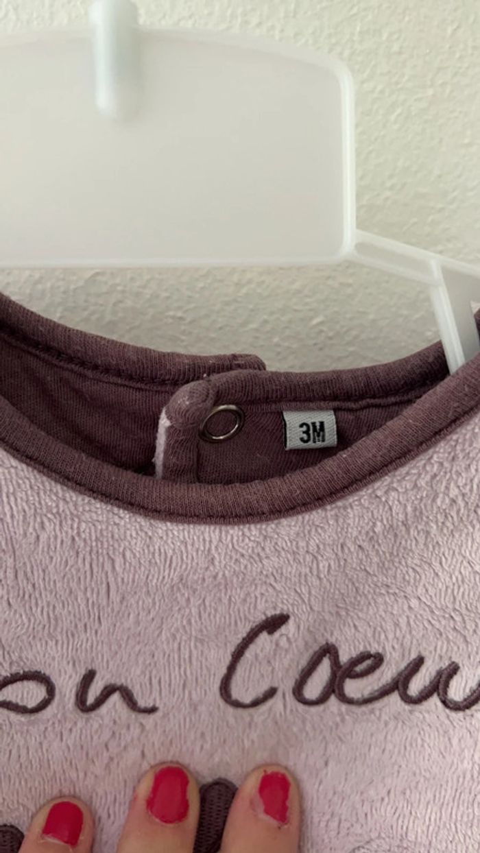 Ensemble fille 3 mois - photo numéro 2