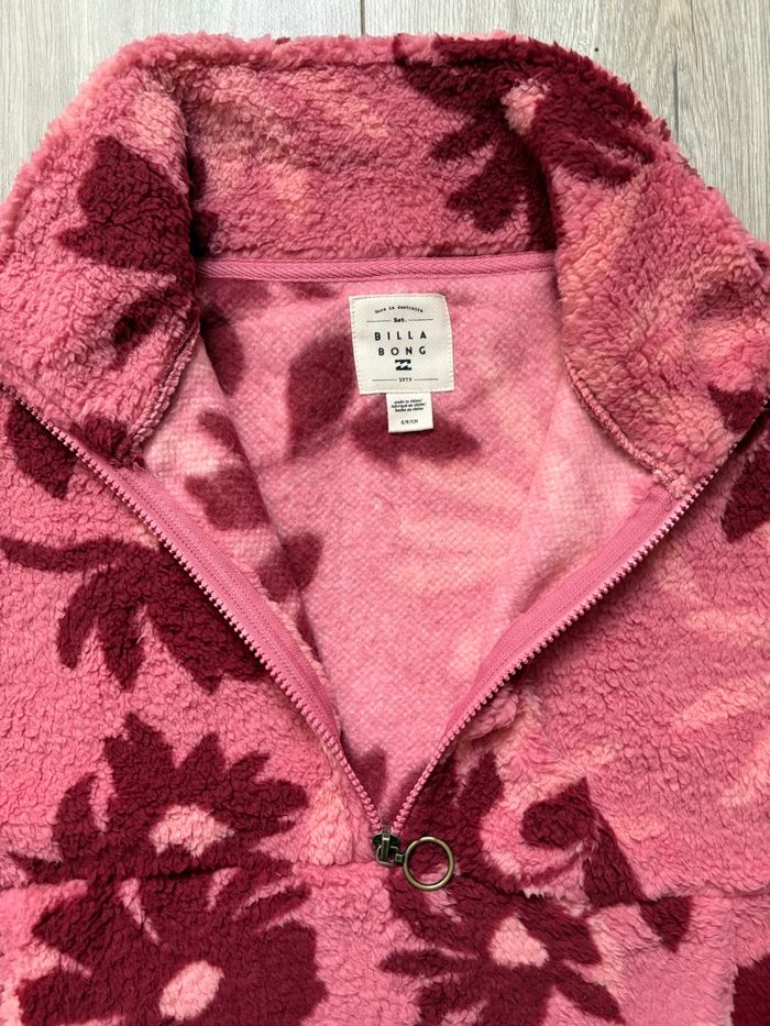 Polaire Billabong femme (fleurs / rose) - Neuf - Taille S - photo numéro 2