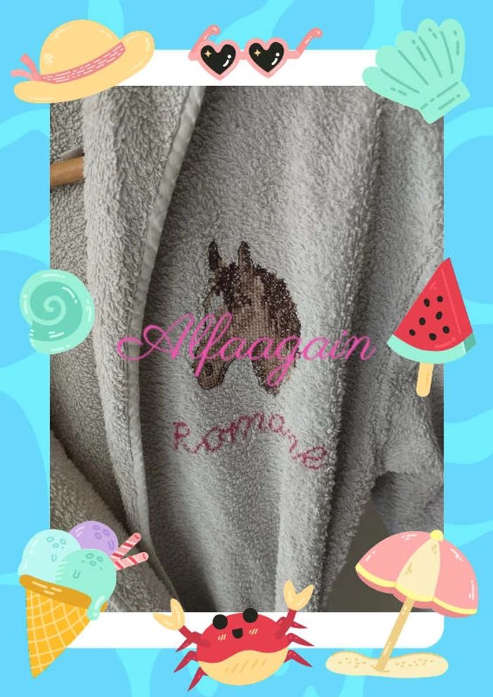 Peignoir Zara romane 6/8ans - photo numéro 3