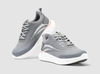 FitVille StepEase V1 Femme Chaussures de Gym rose et grises taille 41