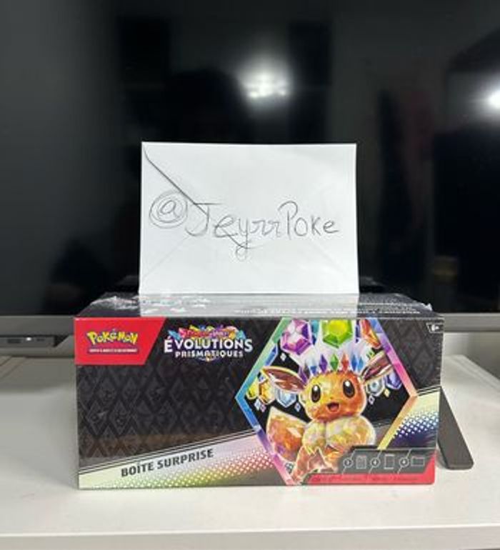 Coffret Surprise Pokémon Evolution Prismatique EV8.5 FR 🇫🇷 - EXPÉDITION 24H - photo numéro 5